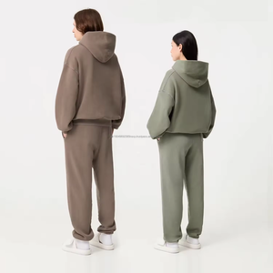 Sweat à capuche vintage épais et épais avec lavage de pierre surdimensionné pull en éponge française 500 gsm sweats à capuche lavés à l'acide pour les hommes expédition DDP - Product Image 3