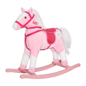 Cavallo a dondolo in legno per bambini - Product Image 2