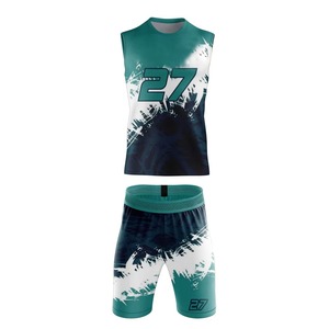 Tenue de football 7v7 personnalisée, confortable et à séchage rapide |   Tissu respirant et doux, anti-bactérien, manches courtes |   Tissu de qualité - Product Image 3