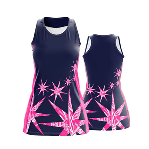 Camiseta de Netball de Alta Calidad en el Mejor Material, 100% Poliéster de Secado Rápido, Uniforme de Netball para Equipo, Camiseta de Netball de Marca Privada OEM - Product Image 3