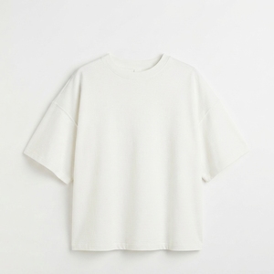 Camiseta Corta Informal para Mujer, Cuello Redondo, Manga Corta, Ropa Básica de Fabricante - Product Image 1