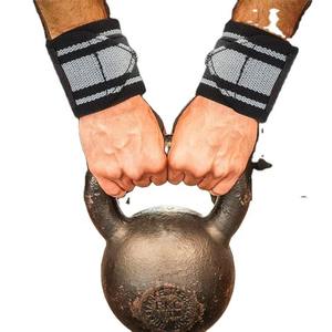 Venta al por Mayor de Muñequeras Deportivas Unisex de Nuevo Diseño, Muñequeras Personalizadas para Levantamiento de Pesas, Antideslizantes y Transpirables - Product Image 4