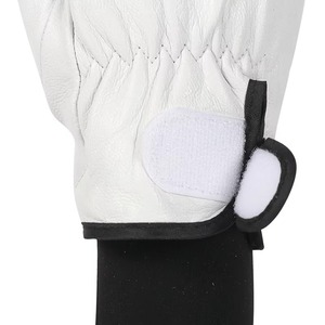 High Quality Cowhide Leather Driving <b>Gloves</b> with Non-Slip & Adjustable Wrist Strap All Seasons Use Customizable Options - Product Image 4