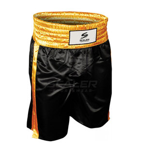 Vêtements d'entraînement haute performance 100% polyester, shorts de boxe pour athlètes, tissu respirant et léger pour les sports SCALER - Product Image 2