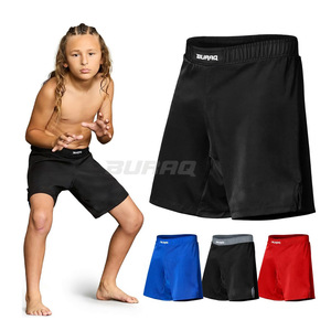 Shorts de combat MMA personnalisés pour hommes, vêtements d'entraînement de combat en gros par Buraq MMA Sports - Product Image 1
