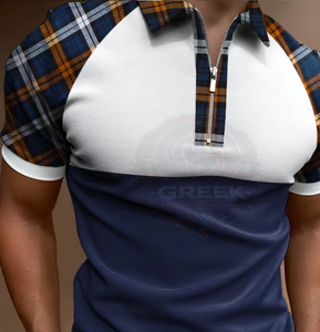 Chemises pour hommes en jersey solide de haute qualité, confortables, à manches courtes, décontractées, pour le travail, uniformes d'entreprise, vêtements personnalisés - Product Image 2