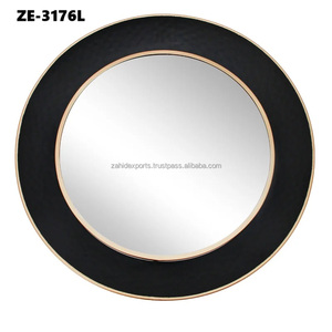 Espejo de Pared Decorativo Zahid Exports, Diseño Geométrico de Lujo, Marco de Hierro Hecho a Mano, Ecológico, Moderno, con Diseño de Rayos de Sol Dorados, para Decoración del Hogar y Oficina - Product Image 4