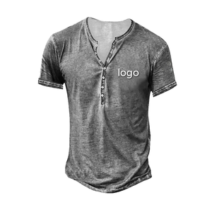 Nouveaux T-shirts pour hommes 2026, design personnalisé, haute qualité, style tendance, effet délavé, avec services OEM et qualité supérieure - Product Image 4