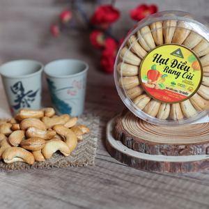 Noix de cajou grillées biologiques de qualité supérieure W180, 163 g, dans une boîte ronde cadeau, durée de conservation de 12 mois, exportées du Vietnam, prix le plus compétitif - Product Image 6