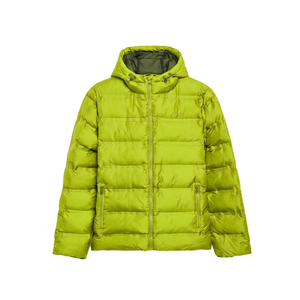 Veste d'hiver à capuche pour homme, légère, matelassée, chaude, rembourrée, zippée, pour l'extérieur, décontractée, streetwear, vente en gros - Product Image 1