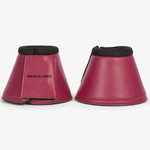 Botas de neopreno para caballos, botas de malla premium diseñadas para durabilidad y comodidad, hechas con cuero PU. - Product Image 3