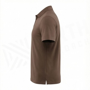 Impression par sublimation, 100% polyester, vêtements de sport, golf, évacuation de l'humidité, polos personnalisés pour hommes, couleur personnalisée, haut de gamme - Product Image 3