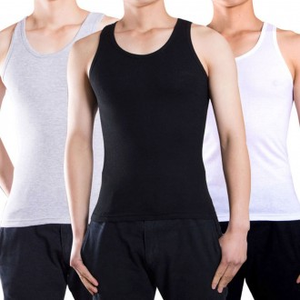 Débardeurs Nasi en Spandex Slim Fit pour Homme Vêtements de Course Confortables - Product Image 1