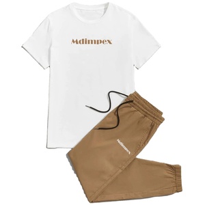 ชุดลำลองแฟชั่นสตรีทฤดูร้อนปี 2026 สำหรับทุกเพศ เสื้อยืดสีพื้นผ้าฝ้ายระบายอากาศ กางเกงขาสั้นทรงหลวม ไซส์พลัส ชุดเข้าชุด - Product Image 5