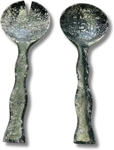 Handmade Resin <b>Spoon</b> Durable Salad Tools Dishwasher Safe Eco-Friendly Modern Stylish Design for <b>Serving</b> - Product Image 3
