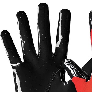 Guantes de Fútbol Americano Personalizados para Receptor, Antideslizantes, Dedos Completos, Logotipo Personalizado, Colores del Equipo, Tallas Personalizadas - Product Image 6