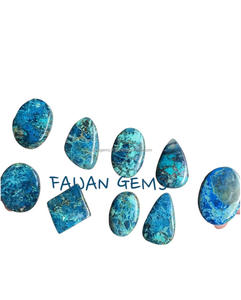 Shattukite natural, cabujón de piedras preciosas sueltas, pulido, certificado por terceros, Sin tratamientos, todos los tamaños para la fabricación de colgantes de joyería - Product Image 2