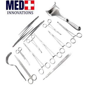 21pcs Set Avec Boîte C-Section Césarienne Instruments de Gynécologie - Product Image 4