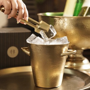 Contemporary Metal Ice Bucket Elegant Hosting Essential - Product Image 4