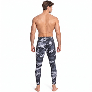 Leggings de Compresión 2 en 1 para Hombre al por Mayor, Pantalones Cortos Deportivos con Cordón en la Cintura, Ropa de Yoga, Leggings de Poliéster para Hombre, Leggings 2 en 1 - Product Image 5