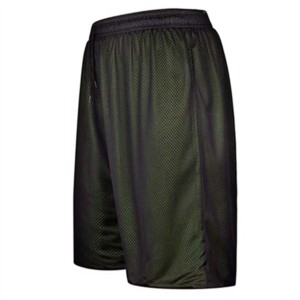 Unisex Black Mesh Sleeveless Vest Set Elastic Waist Shorts Breathable Moisture-Wicking Anti-Bacterial Athletic Wear for Adults - Product Image 3