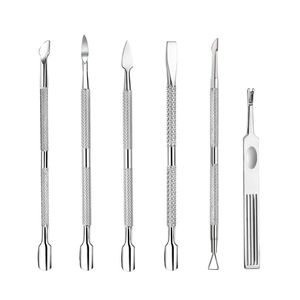 Herramienta Profesional Personalizada de Doble Punta para Empujar y Remover Cutículas de Acero Inoxidable con Acabado Satinado/ Mate/ Espejo - Product Image 3
