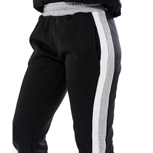 Conjunto Deportivo Extra Grande para Mujer, Sudadera con Capucha y Pantalones de Chándal de Algodón con Logotipo Personalizado, Estilo Urbano - Product Image 5
