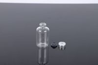 Mini bouteille à vœux en verre vide, petite bouteille à messages pour mariage, Saint-Valentin, Noël, souvenirs et cadeaux