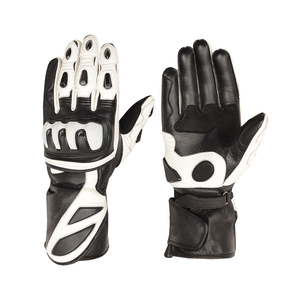 New PU Leather Racing Motorbike <b>Gloves</b> <b>Touch</b> <b>Screen</b> Breathable Waterproof Quick Dry Full Finger Heated Motorbike <b>Gloves</b> - Product Image 1