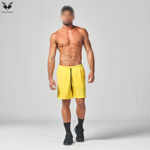 High Quality Polyester <b>Men</b> Gym <b>Shorts</b> Quick Dry Lightweight Sports <b>Shorts</b> Custom Wholesale Workout Fitness <b>Shorts</b> - Product Image 2