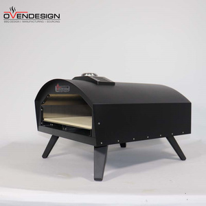 Fours à bois à pizza de 16 pouces sans <span class=keywords><strong>porte</strong></span>, sans cheminée, multifonctions intégrées, pour comptoir, cuisinière à gaz avec <span class=keywords><strong>four</strong></span> Pizzazz - Product Image 6