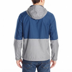 Men's <b>Packable</b> Hooded Wind Shell <b>Jacket</b> Lightweight Quick Dry Outdoor Adventure Hiking Running Full Zip Rain <b>Jacket</b> - Product Image 2