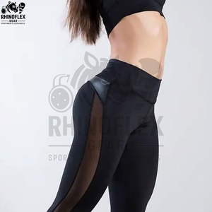 เลกกิ้งผู้หญิงดีไซน์ใหม่ล่าสุด เลกกิ้งออกกำลังกายเอวสูงแบบยกกระชับ เหมาะสำหรับฟิตเนสและวิ่ง - Product Image 6