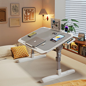 <span class=keywords><strong>Bureau</strong></span> de <span class=keywords><strong>lit</strong></span> amélioré en alliage d'aluminium <span class=keywords><strong>et</strong></span> MDF <span class=keywords><strong>avec</strong></span> surface en bois, réglable en hauteur, pour dortoir d'étudiant <span class=keywords><strong>et</strong></span> étude - Product Image 4