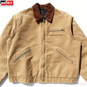 Chaqueta de Trabajo de Lona con Protección Máxima, Uniforme de Trabajo de Tela Resistente con Diseño de Múltiples Bolsillos - Product Image 1