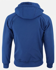 Hoodie imprimé coupe-vent pour moto, veste renforcée avec protection CE niveau 2, vêtements de sécurité pour motards - Product Image 4