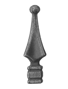 Decorative Wrought Iron Spear Finial <b>Fence</b> <b>Top</b> Cast Metal Gate Ornament Railing Pointed <b>Spike</b> Baluster Cap Eco-Friendly Easily - Product Image 1