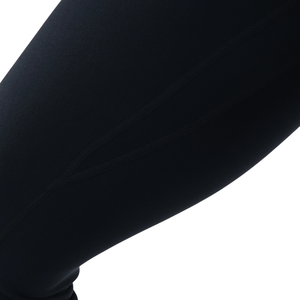 เลกกิ้งเอวสูงทรงบานไร้ตะเข็บสีดำ ยืดหยุ่นได้ เหมาะสำหรับโยคะ ออกกำลังกาย ฟิตเนส กระชับหน้าท้อง ชุดออกกำลังกายแบบมืออาชีพ - Product Image 5