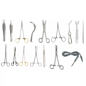 38Pcs Tebbetts Breast Surgery <b>Instrument</b> Set Stainless Steel Manual Surgical Tools Super Fine Quality CE Approved Kit - Product Image 4