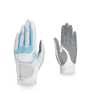 Guantes de Golf para Hombre de Alta Calidad, Cuero Genuino, Impresión por Transferencia de Calor, Agarre Mejorado, Cierre de Velcro Antideslizante, para Exteriores - Product Image 2