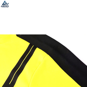 Maillot de football col rond, nouvelle tendance, noir et jaune, durable, léger, fait main, qualité supérieure, tissu écologique - Product Image 4