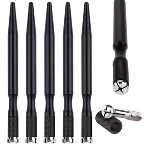 Stylo manuel en aluminium pour microblading, support de lame de tatouage pour sourcils avec système de verrouillage - Product Image 2