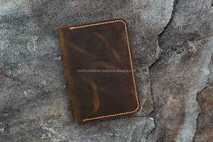 Premium Leather Luxury Eco-Friendly A5 Notebook Cover Case Journal Sleeve Refillable Holder for Business Professionals LNBC-0102 - Product Image 6