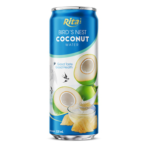 Bebida de Nido de Pájaro con Leche de Coco, Lata de 320 ml, Bebida Líquida de Té con Leche de Primera Calidad, Marca Rita, No Orgánica - Product Image 2