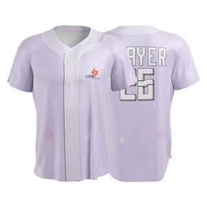 Camiseta de Béisbol para Mujer, Personalizada para Equipos, Ropa Deportiva para Torneos, Entrenamientos y Juegos con Tela de Impresión por Sublimación - Product Image 3