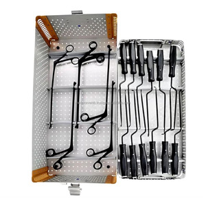 Kit complet d'instruments de chirurgie thoracotomique en acier inoxydable, ensemble chirurgical réutilisable Medivolve MI-601681, le plus vendu en gros - Product Image 3