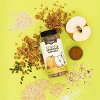[FARMTOGLOBAL] Ongok Honey Chipnola Granola Chip Céréales complètes cuites au four, Snack coréen, Alimentation pour le petit-déjeuner
