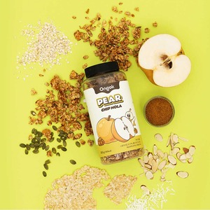 [FARMTOGLOBAL] Ongok Honey Chipnola Granola Chip Whole Grain Cereal Baked Korean <b>Snack</b> Breakfast Food Supply - Product Image 2
