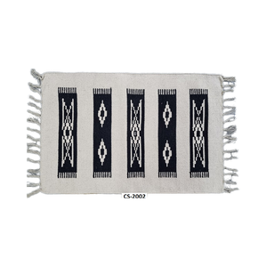 Tapis en coton fait main de luxe, design moderne, lavable, de la meilleure qualité pour les voyages et l'usage domestique - Product Image 1