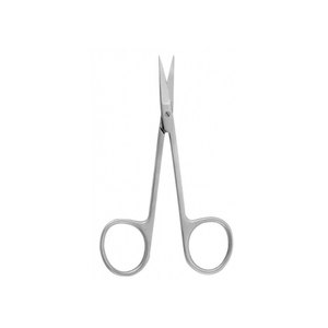 Ciseaux ophtalmiques en acier inoxydable à pointe fine pour microchirurgie, dissection et procédures médicales Pakistan - Product Image 1